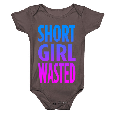 Short Girl Wasted (tank) Baby One-Piece
