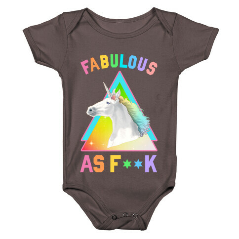 Fabulous As F*** Baby One-Piece