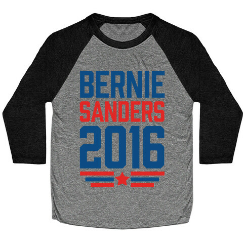 Bernie Sanders 2016 Baseball Tee