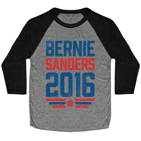 Bernie Sanders 2016 Baseball Tee