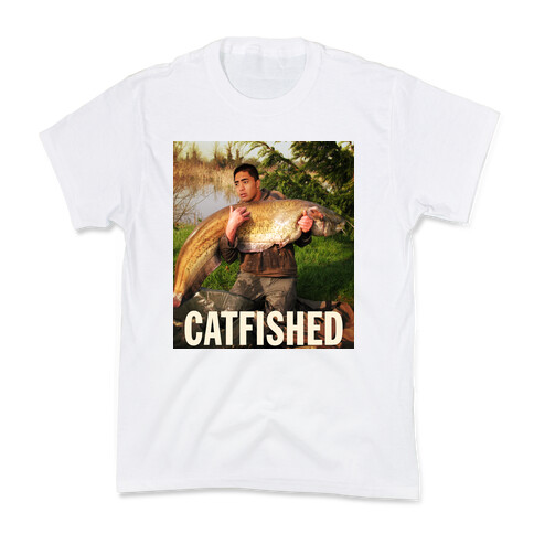 Catfished (Manti Te'o Version) Kids T-Shirt