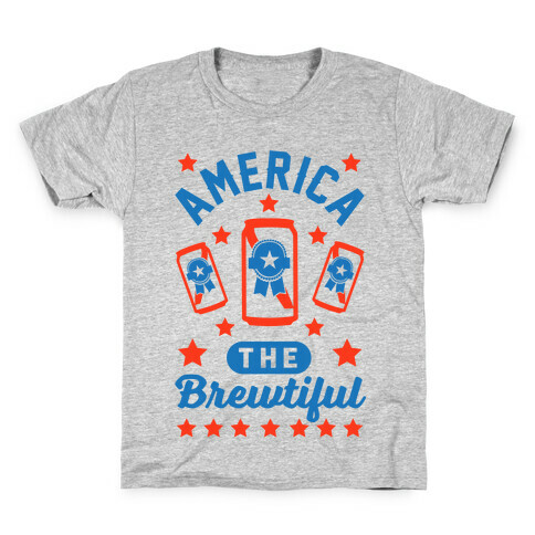 America The Brewtiful Kids T-Shirt