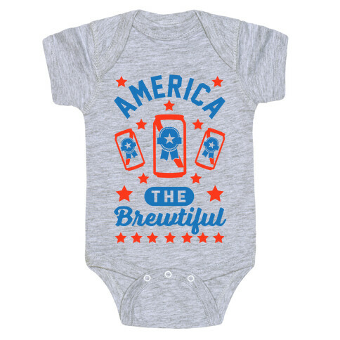 America The Brewtiful Baby One-Piece