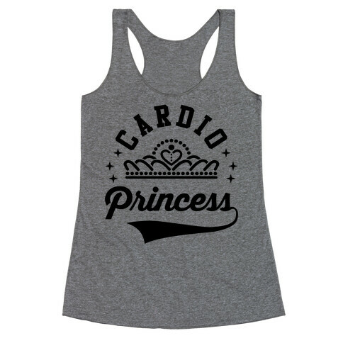 Cardio Princess Racerback Tank Top