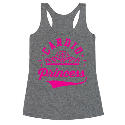 Cardio Princess Racerback Tank Top