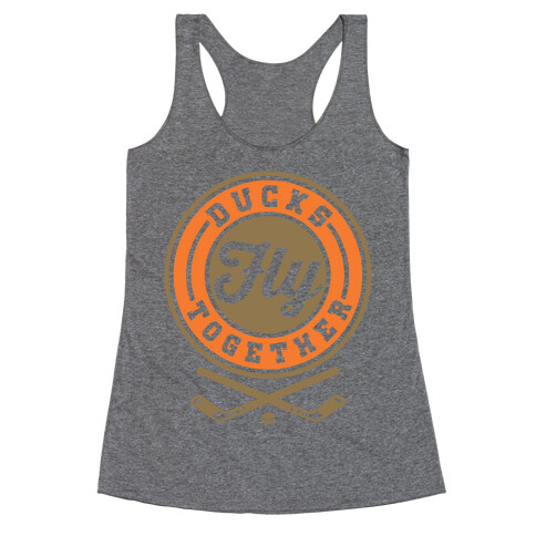 Ducks Fly Together Racerback Tank Top