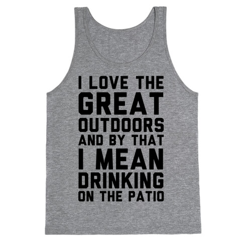 I Love The Great Outdoors Tank Top