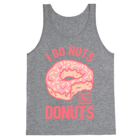 I Go Nuts For Donuts Tank Top
