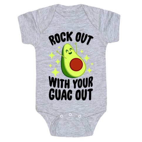 Rock Out With Your Guac Out Baby One-Piece