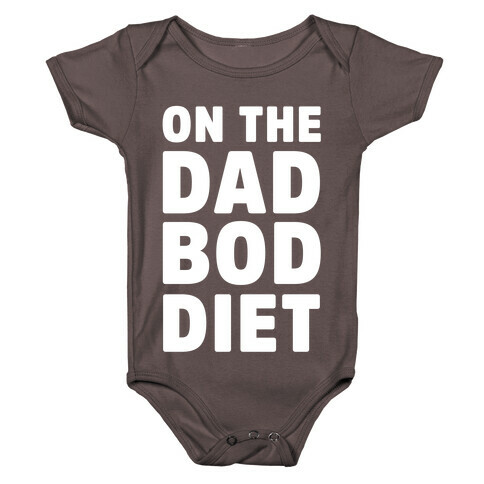 On The Dad Bod Diet Baby One-Piece