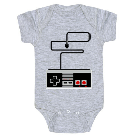 Retro Video Game Controller Baby One-Piece