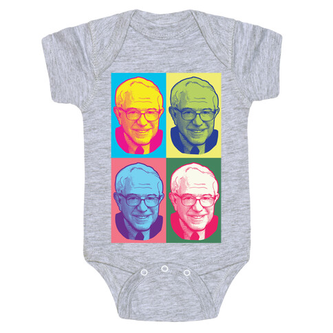 Pop Art Bernie Sanders Baby One-Piece