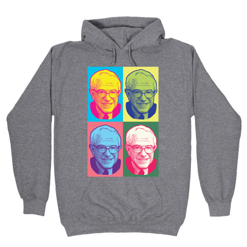 Pop Art Bernie Sanders Hooded Sweatshirt