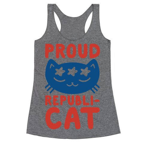 Proud Republicat Racerback Tank Top