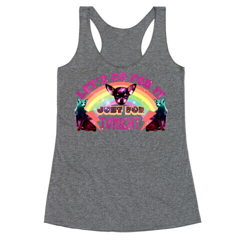 Let's Go For It Racerback Tank Top