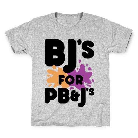 BJ's For PB&J's Kids T-Shirt