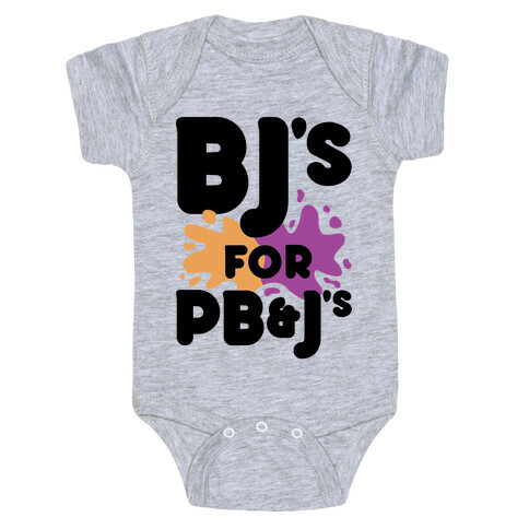 BJ's For PB&J's Baby One-Piece