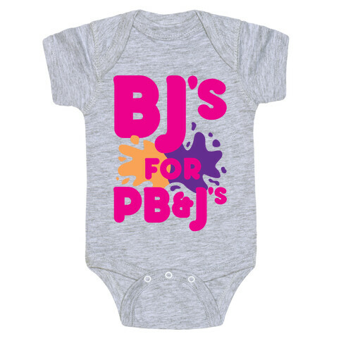 BJ's For PB&J's Baby One-Piece