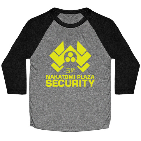 Nakatomi Plaza Security Baseball Tee