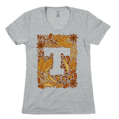 The Letter Tea Womens T-Shirt