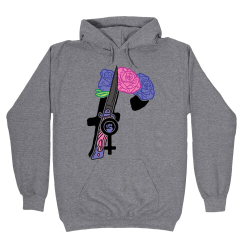 F Is For Feminism Hooded Sweatshirt