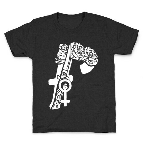 F Is For Feminism Kids T-Shirt