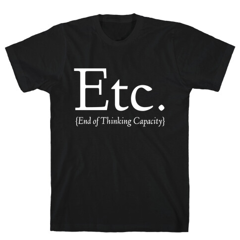 Etc T-Shirt
