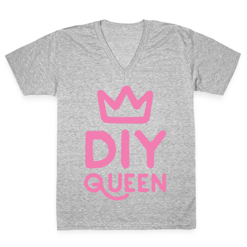 DIY Queen V-Neck Tee Shirt