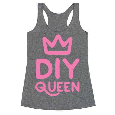 DIY Queen Racerback Tank Top