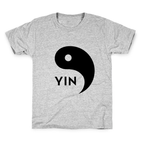 Yin Yang (Yin, Part 1) Kids T-Shirt