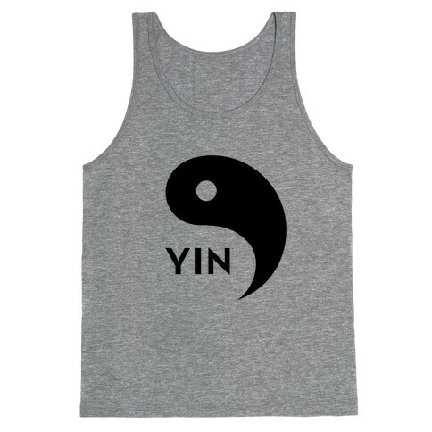 Yin Yang (Yin, Part 1) Tank Top