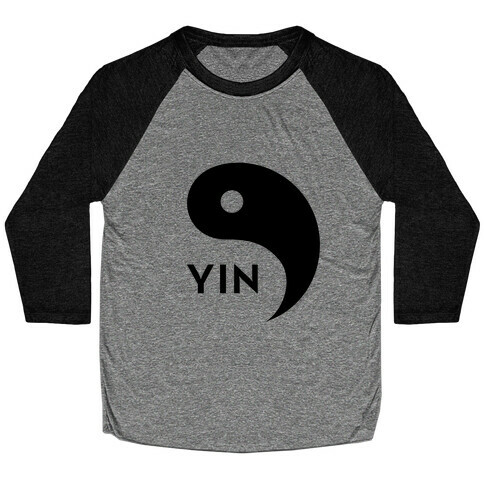 Yin Yang (Yang, Part 2) Baseball Tee