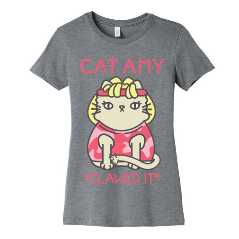 Cat Amy Womens T-Shirt