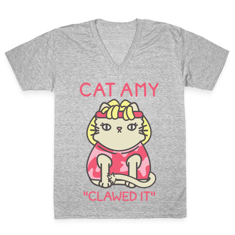 Cat Amy V-Neck Tee Shirt