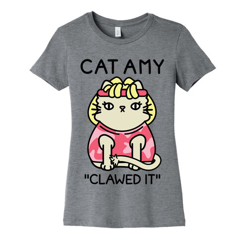 Cat Amy Womens T-Shirt