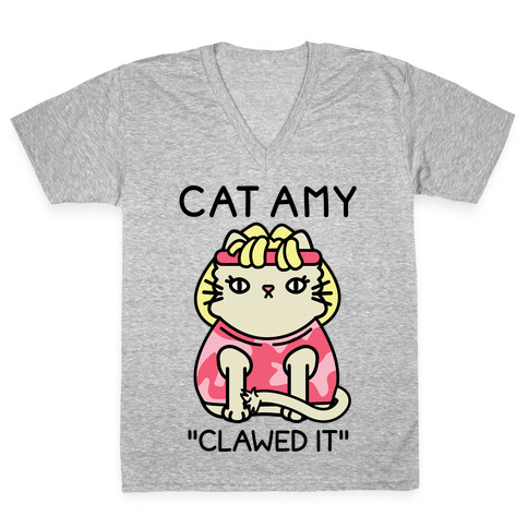 Cat Amy V-Neck Tee Shirt
