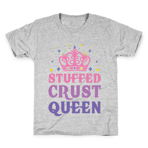 Stuffed Crust Queen Kids T-Shirt