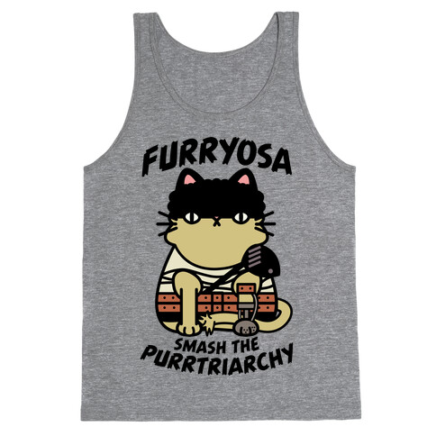 Furryosa Smash the Purrtriarchy Tank Top