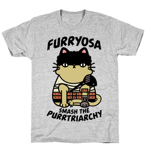 Furryosa Smash the Purrtriarchy T-Shirt