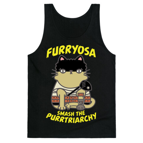 Furryosa Smash the Purrtriarchy Tank Top
