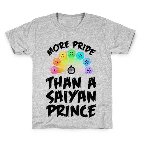 More Pride Than a Saiyan Prince Kids T-Shirt