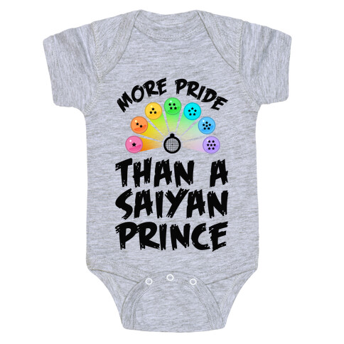 More Pride Than a Saiyan Prince Baby One-Piece
