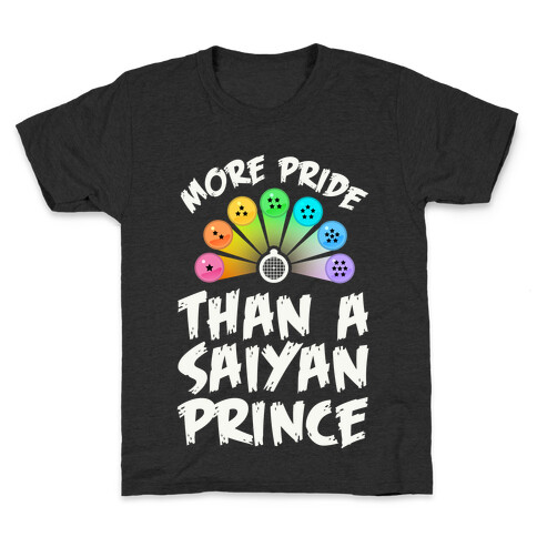 More Pride Than a Saiyan Prince Kids T-Shirt