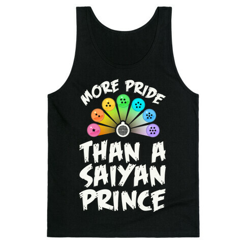 More Pride Than a Saiyan Prince Tank Top