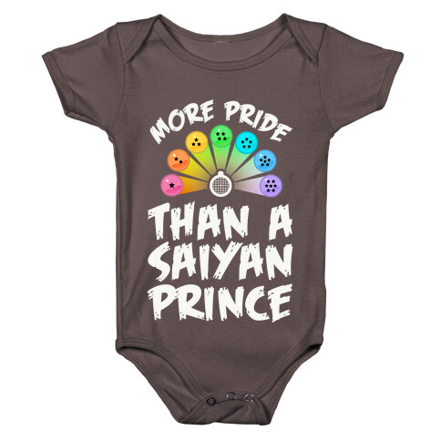 More Pride Than a Saiyan Prince Baby One-Piece