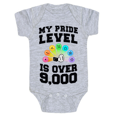 My Pride Level is Over 9,000 Baby One-Piece