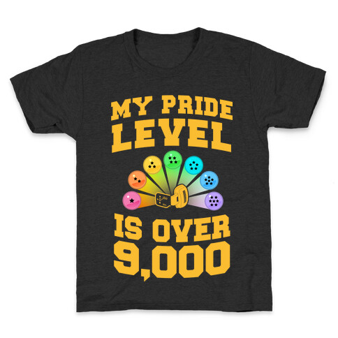 My Pride Level is Over 9,000 Kids T-Shirt