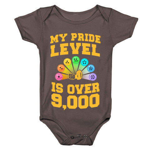 My Pride Level is Over 9,000 Baby One-Piece