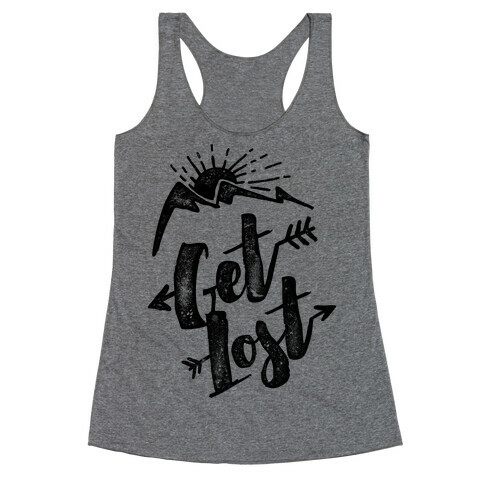 Get Lost Racerback Tank Top