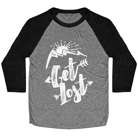 Get Lost Baseball Tee